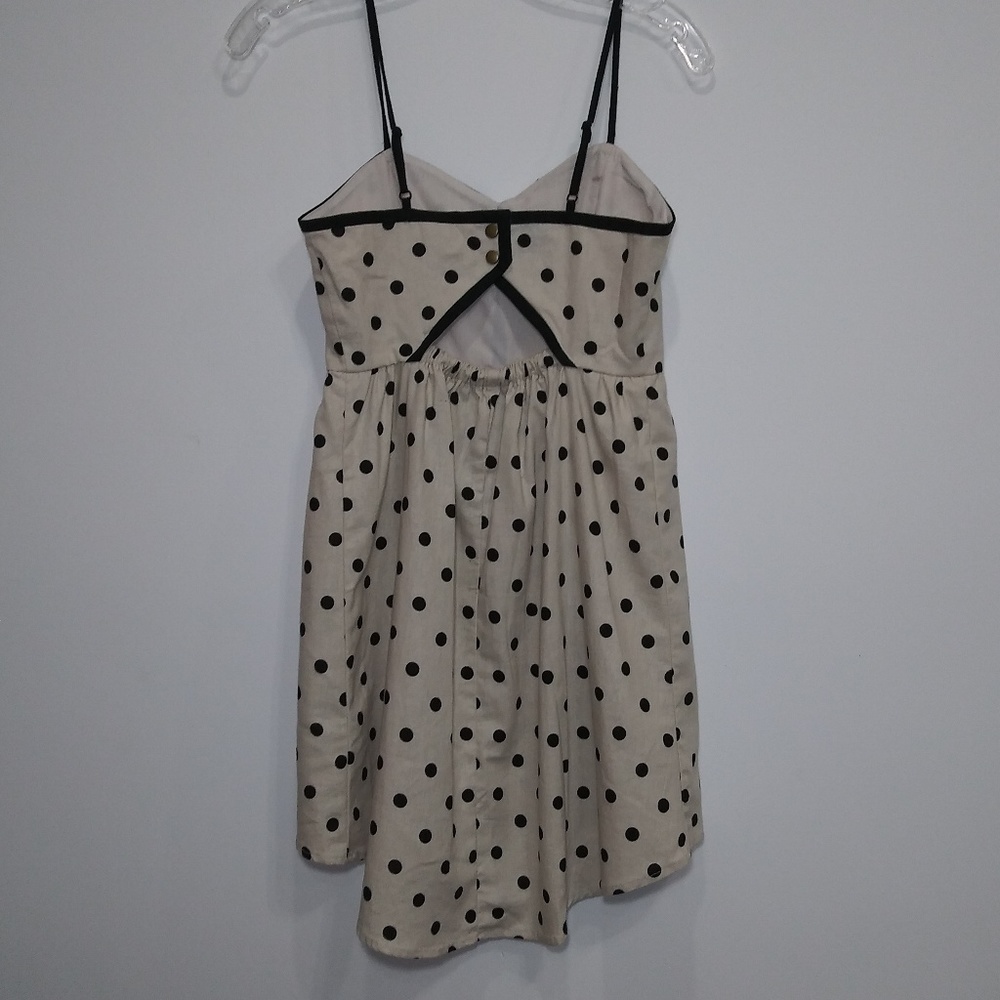 Urban Outfitters COPE polkadot skater hi/low dress - Picture 3 of 4